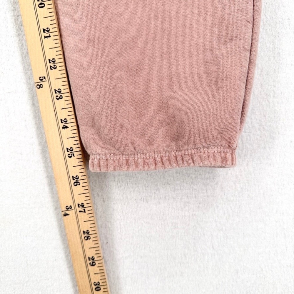 OUTERKNOWN Organic Cotton Jogger Sweatpant Medium Pink Drawstring Athleisure - Picture 11 of 14